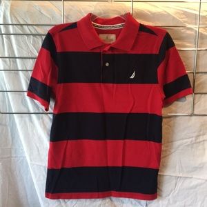 Nautical boy’s polo